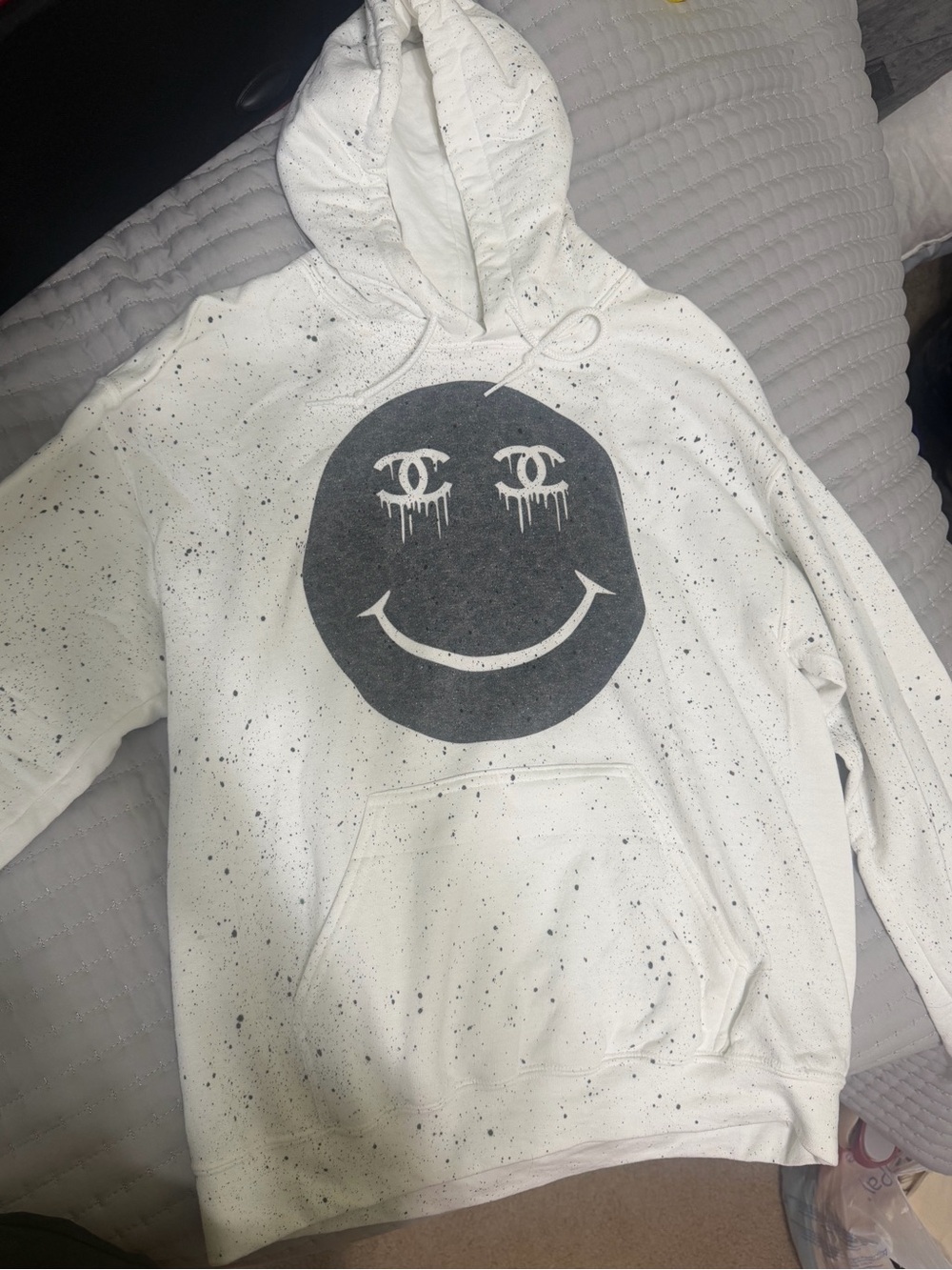 Drip smiley hoodie